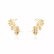 Pendiente earcuff Flores